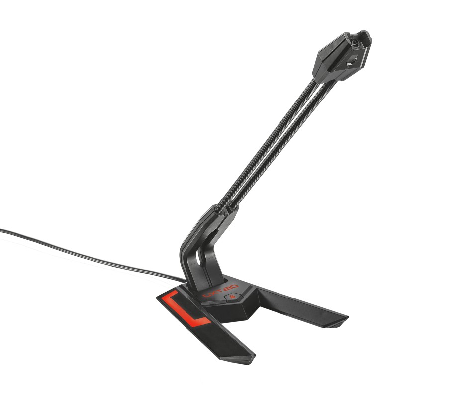 Trust GXT 210 Negro, Rojo Micrófono para PC