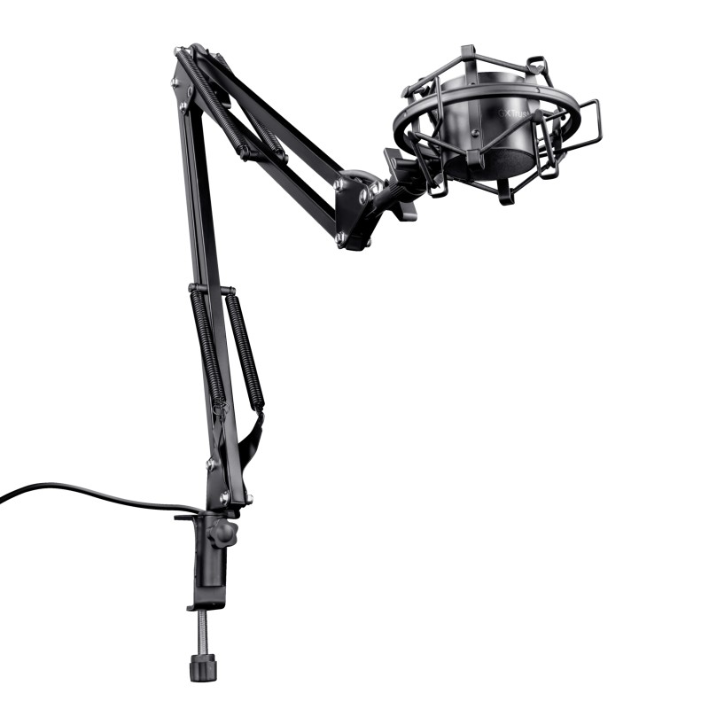 Trust GXT 253 Emita Soporte para micrófono dinámico de voz