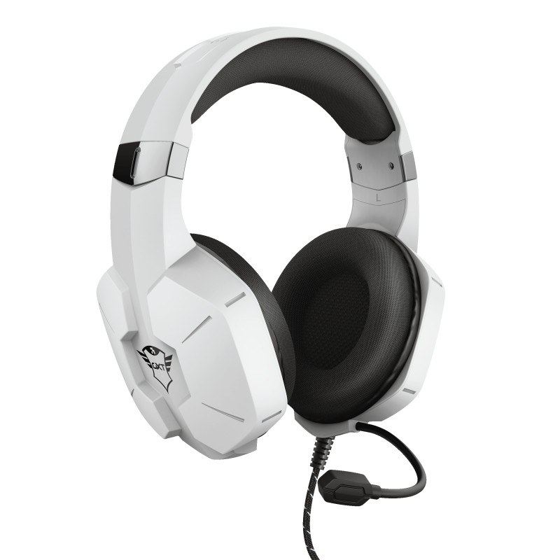 Trust GXT 323W Carus Auriculares Alámbrico Diadema Juego Blanco