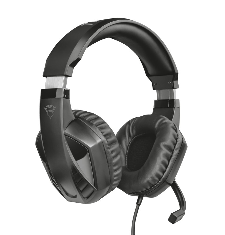 Trust GXT 412 Celaz Auriculares Alámbrico Diadema Juego Negro