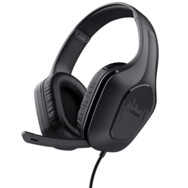 Trust GXT 417 Zirox Auriculares Alámbrico Diadema Juego Negro