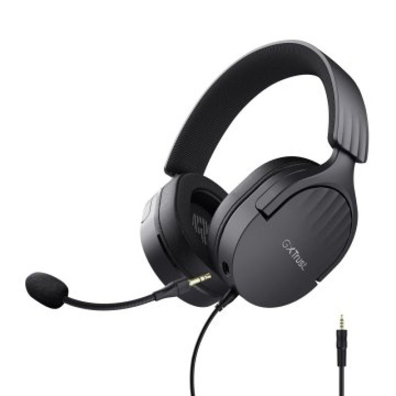 Trust GXT 489 FAYZO Auriculares Alámbrico Diadema Juego Negro