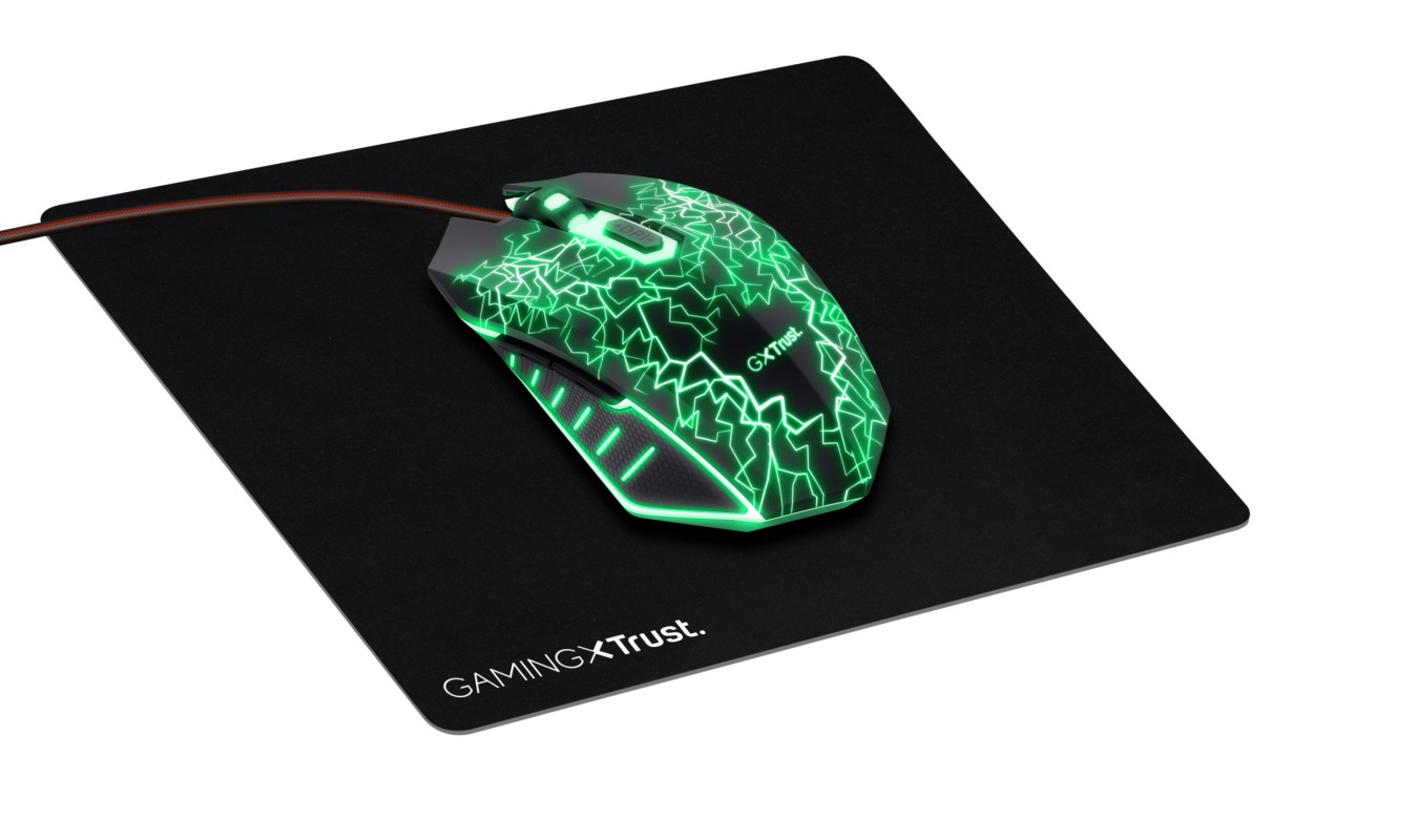 Trust GXT 783X ratón Juego Ambidextro USB tipo A Óptico 4000 DPI