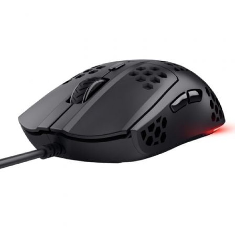 Trust GXT 928 HELOX ratón Juego mano derecha USB tipo A Óptico 6400 DPI