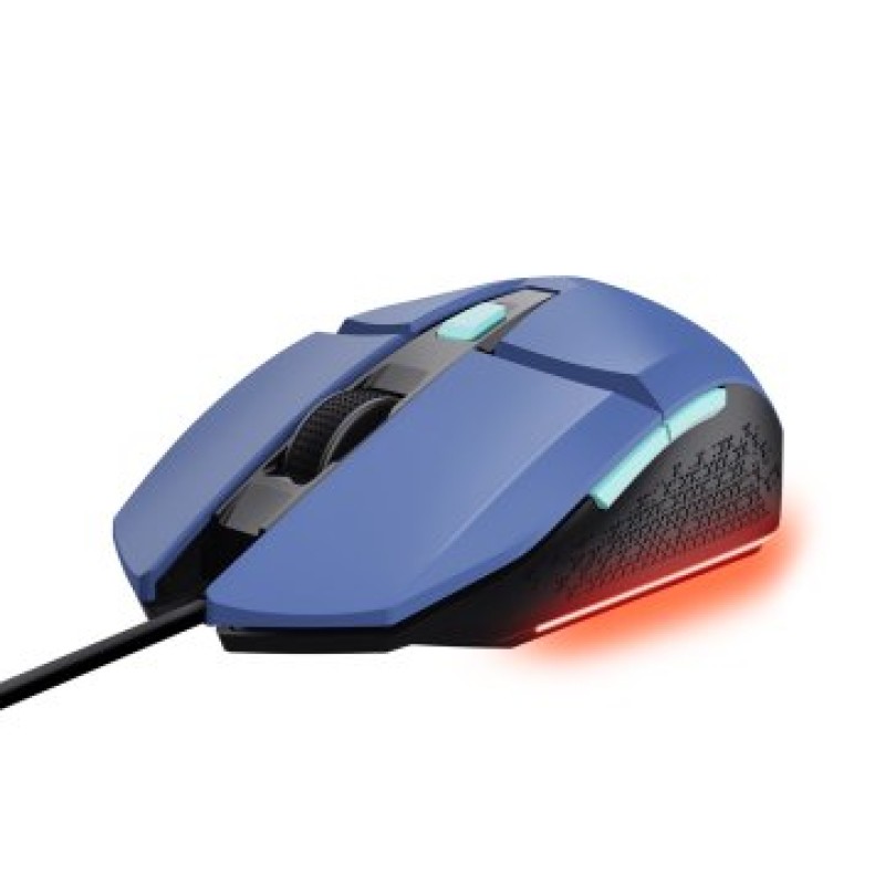Trust GXT109B FELOX ratón Juego Ambidextro USB tipo A 6400 DPI