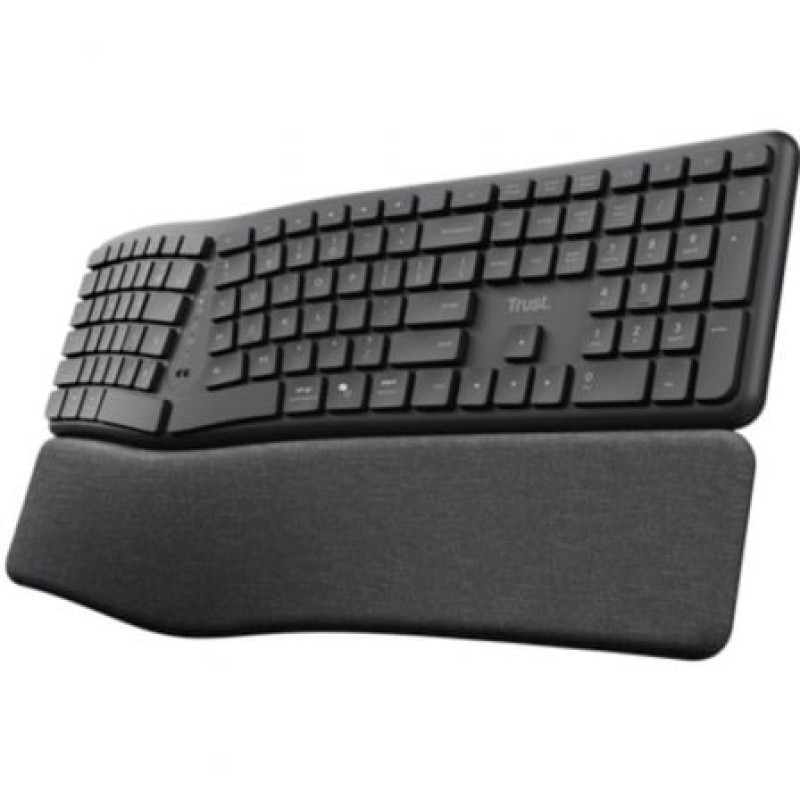 Trust Keyra Teclado inalámbrico multidispositivo ergonómico