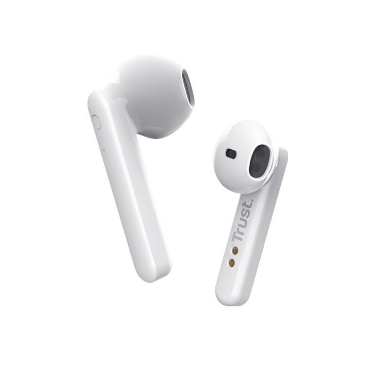 Trust Primo Auriculares True Wireless Stereo (TWS) Dentro de oído Llamadas/Música Bluetooth Blanco