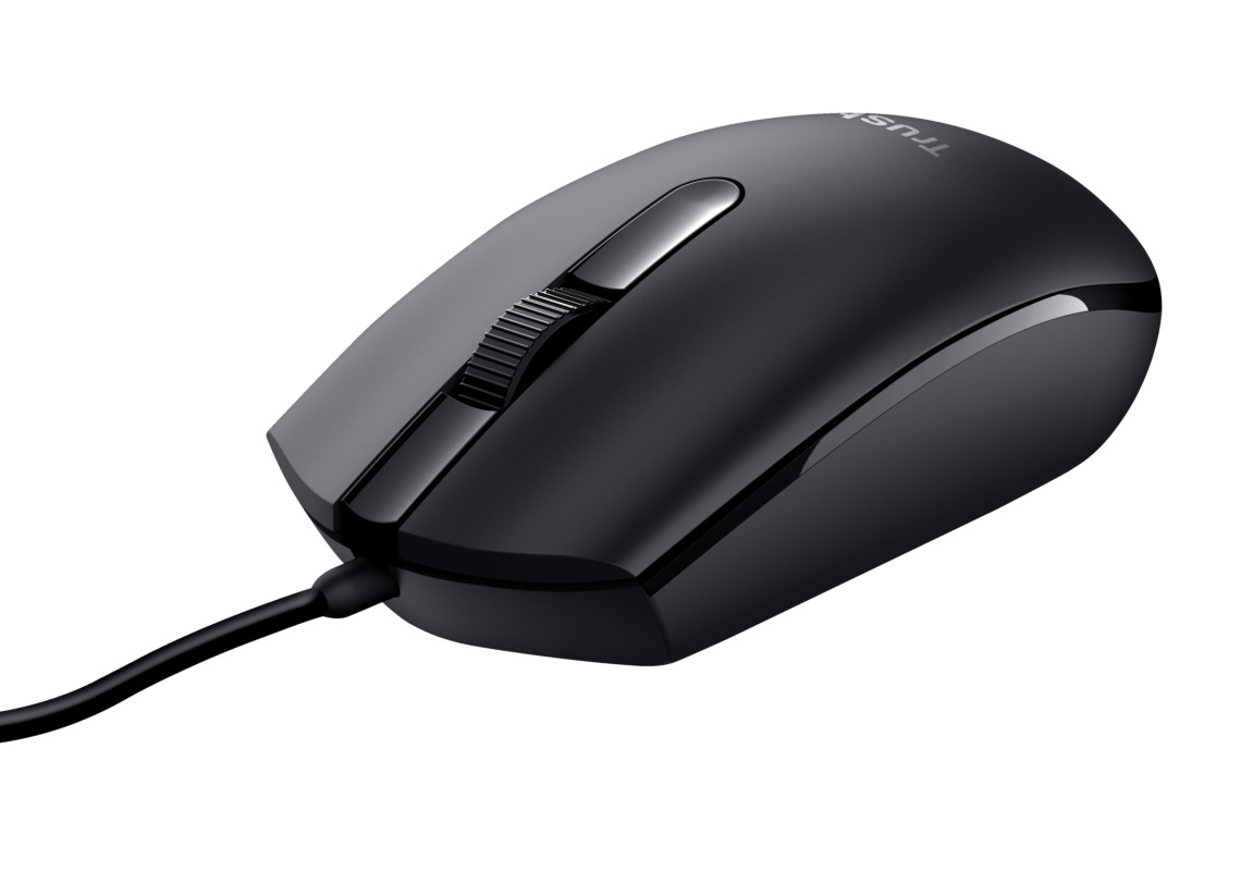 Trust TM-101 ratón Ambidextro Óptico 1200 DPI