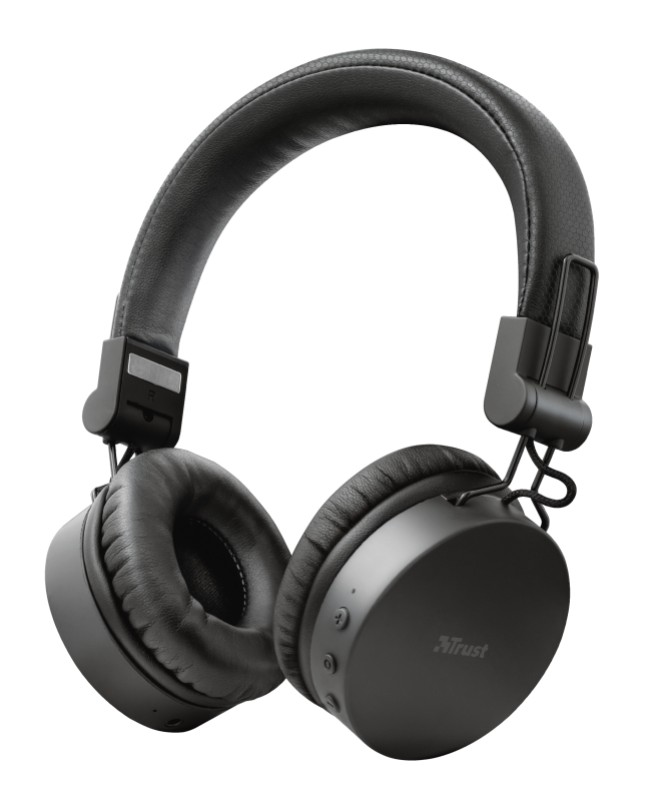 Trust Tones Auriculares Inalámbrico y alámbrico Diadema Llamadas/Música MicroUSB Bluetooth Negro, Acero