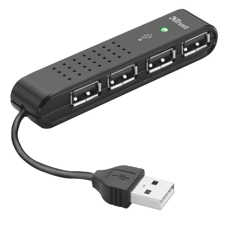 Trust Vecco 480 Mbit/s Negro