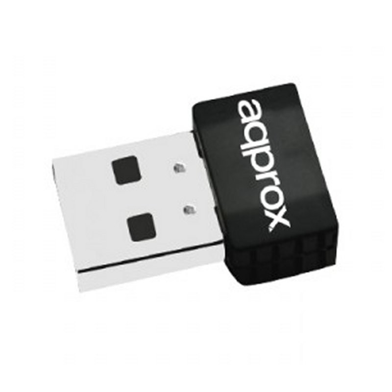 USB WIFI APPROX 600MB NANO APPUSB600NAv2 TAMAÑO MINI CHIP REALTEK RTL8192EU