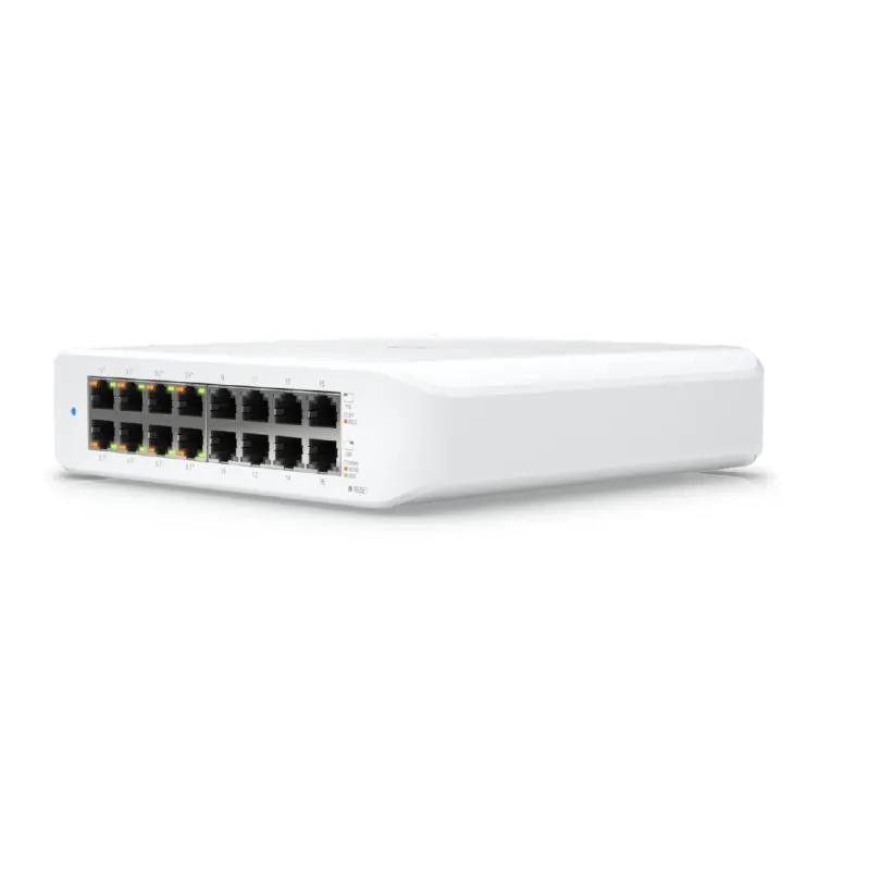 Ubiquiti UniFi Switch Lite 16 PoE L2 Gigabit Ethernet (10/100/1000) Energía sobre Ethernet (PoE) Blanco