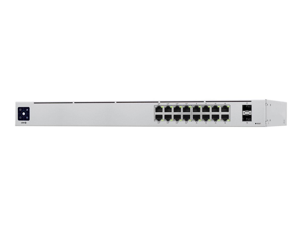 Ubiquiti UniFi Switch USW-16-POE - Switch - 16 Anschlüsse - managed - an Rack montierbar