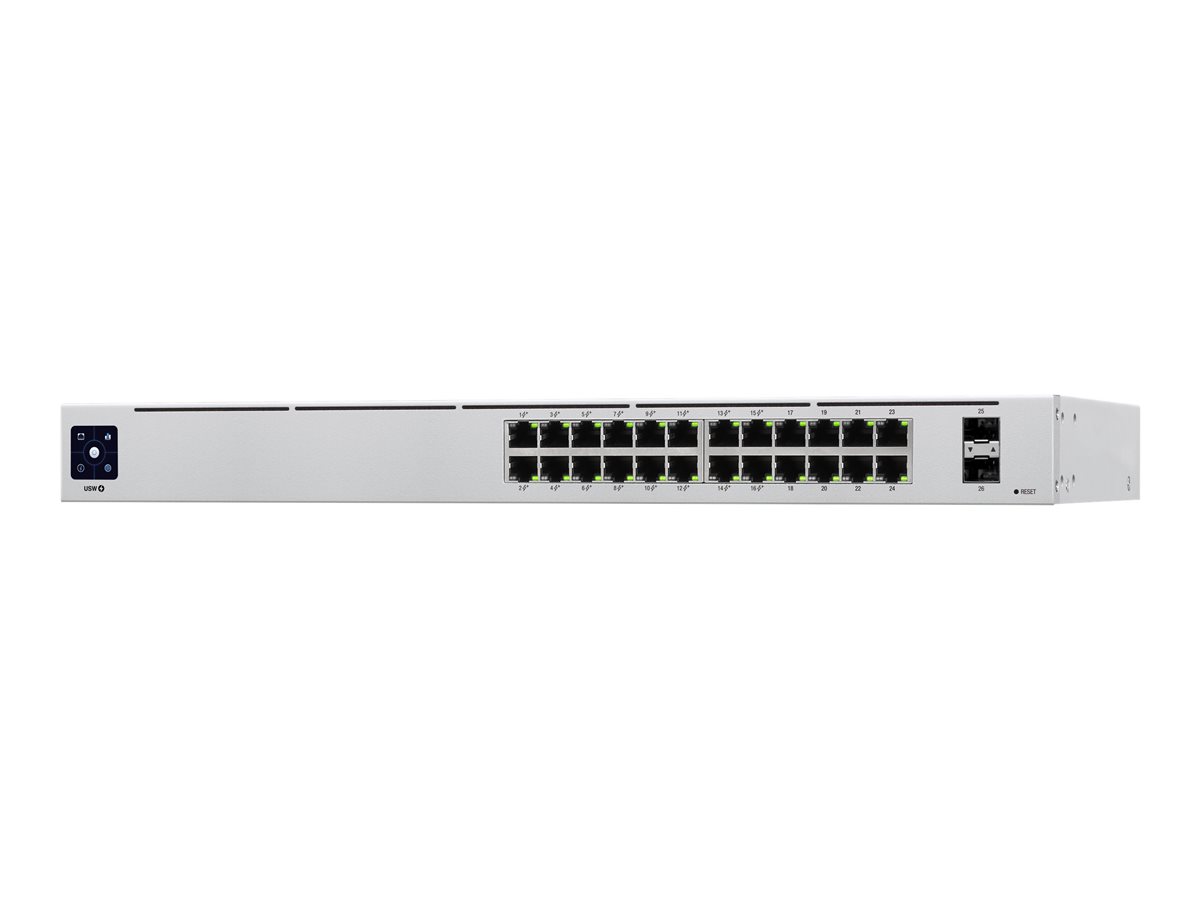 Ubiquiti UniFi Switch USW-24-POE - conmutador - 24 puertos - Gestionado - montaje en rack