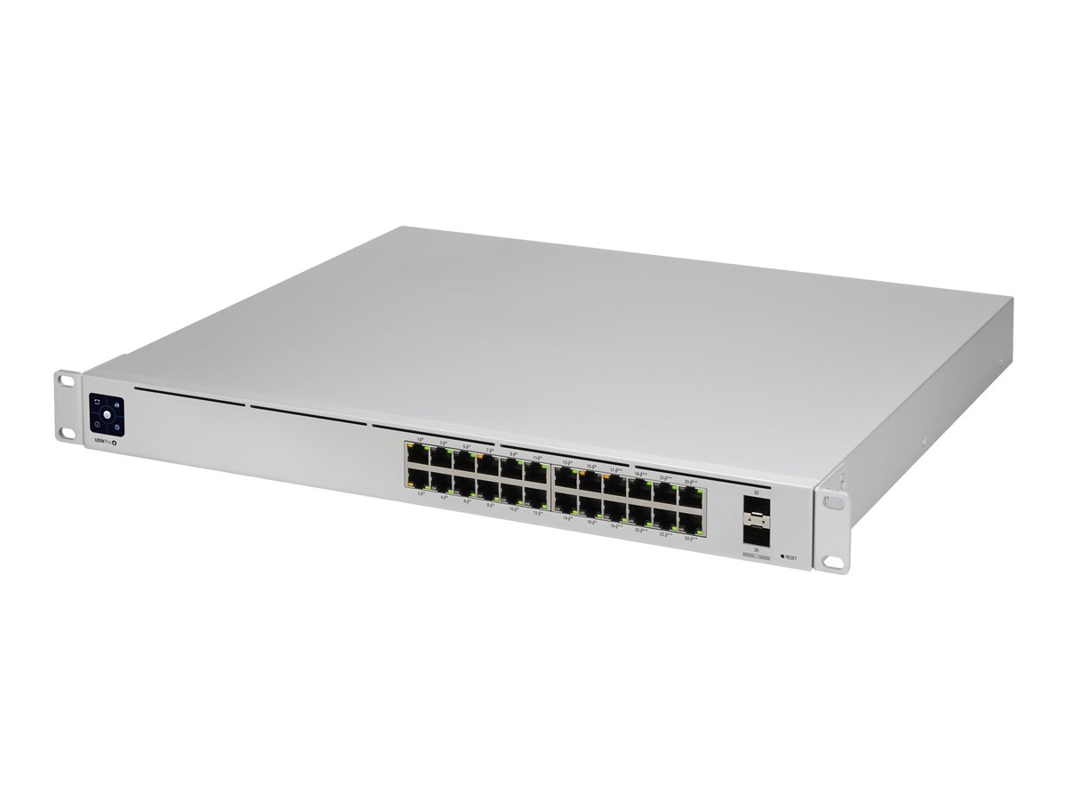 Ubiquiti UniFi Switch USW-Pro-24-POE - Switch - 24 Anschlüsse - managed - an Rack montierbar
