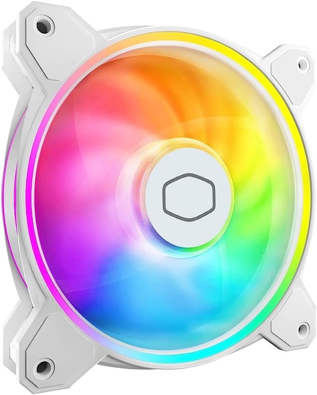 VENTILADOR CAJA COOLER MASTER MASTERFAN MF120 HALO 2 ARGB BLANCO (MFL-B2DW-21NP2-R2)