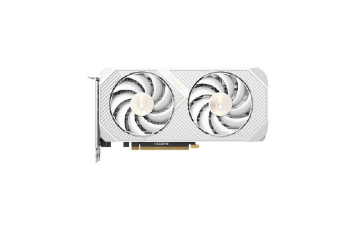 VGA ZOTAC RTX 5070 TWIN EDGE OC WHITE EDITION,NV,RTX5070,12GB,GDDR7,192BIT,1HDMI+3DP,2 VENTILADORES (ZT-B50700Q-10P)