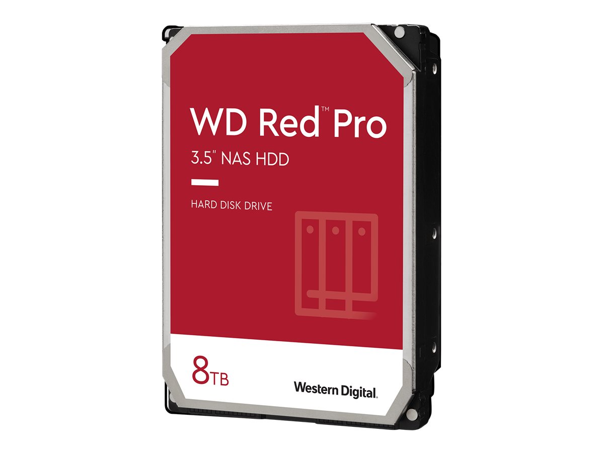 WD Red Pro NAS Hard Drive WD8003FFBX - disco duro - 8TB - SATA 6Gb/s