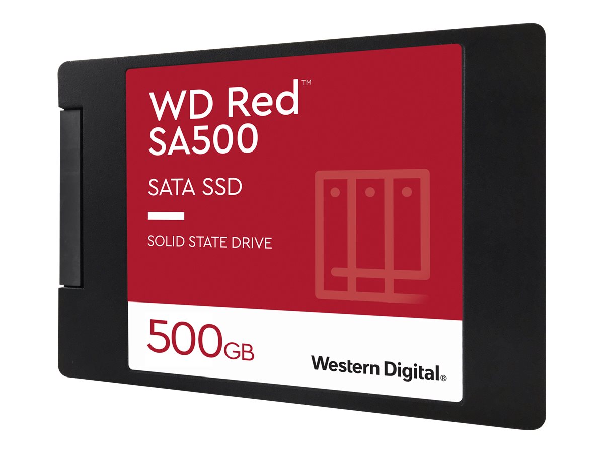 WD Red SA500 NAS SATA SSD WDS500G1R0A - SSD - 500 GB - SATA 6Gb/s