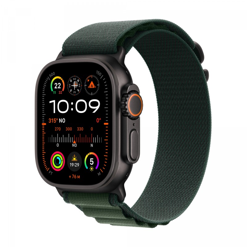 Watch Ultra 2 OLED 49 mm Digital 410 x 502 Pixeles Pantalla táctil 4G Negro Wifi GPS (satélite)