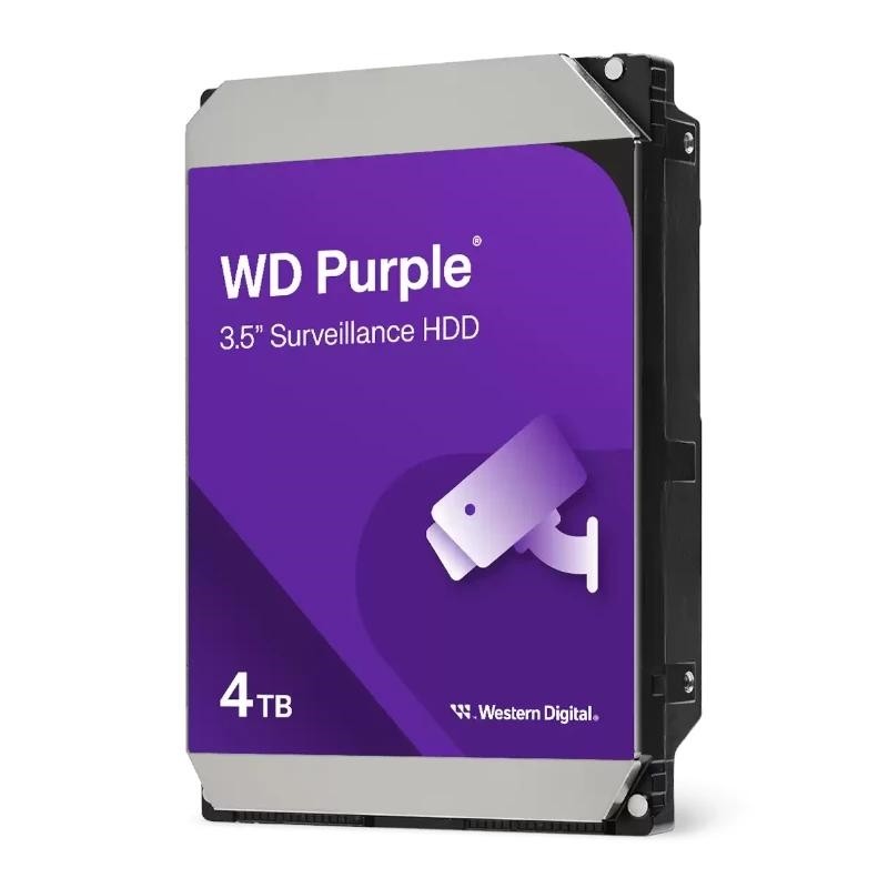 Western Digital Purple disco duro interno 4TB 5400 RPM 128 MB 3.5" Serial ATA III