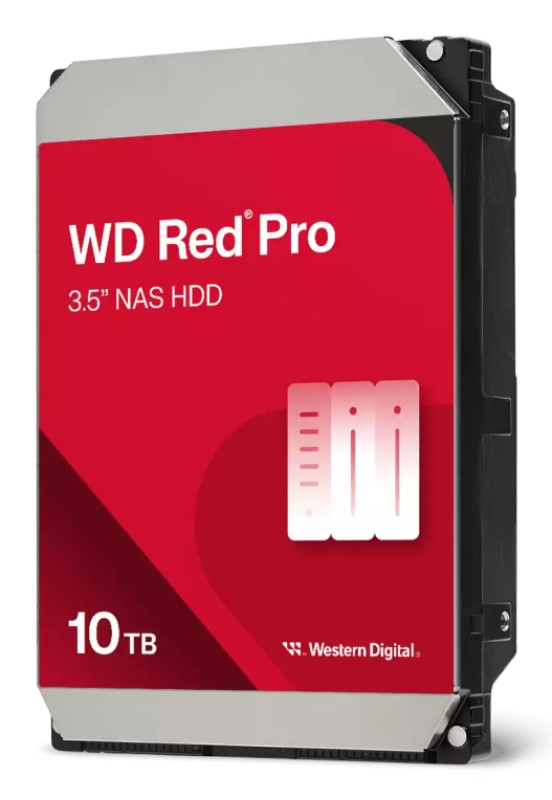 Western Digital Red Pro WD103KFBX disco duro interno 10TB 7200 RPM 512 MB 3.5" Serial ATA III