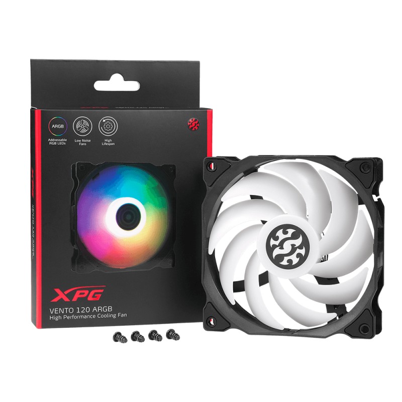 XPG VENTO 120 ARGB Negro