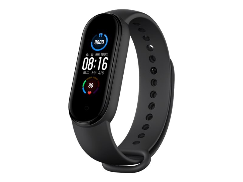 Xiaomi Mi Smart Band 5 rastreador de actividad con banda - negro - 16 MB