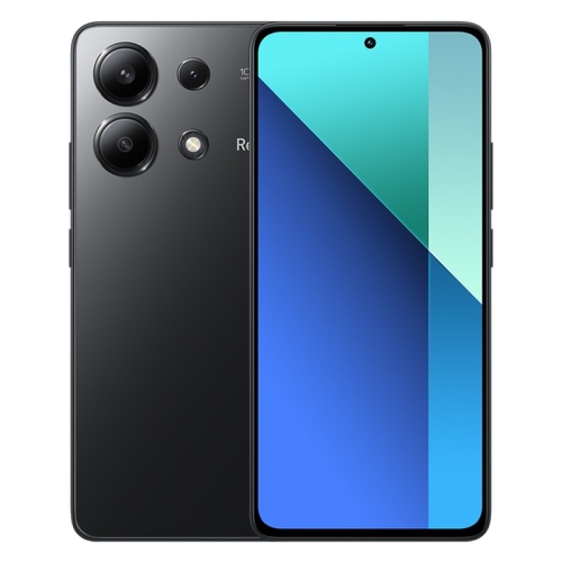 Xiaomi Redmi Note 13 16,9 cm (6.67") Ranura híbrida Dual SIM Android 13 4G USB Tipo C 8GB 256GB 5000 mAh Negro