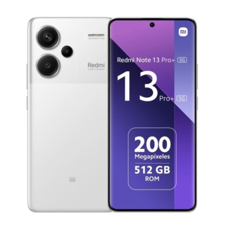 Xiaomi Redmi Note 13 Pro+ 16,9 cm (6.67") SIM doble 5G USB Tipo C 12 GB 512GB 5000 mAh Blanco