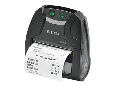 Zebra ZQ320 Mobile Receipt Printer - impresora de recibos - B/N - térmica directa