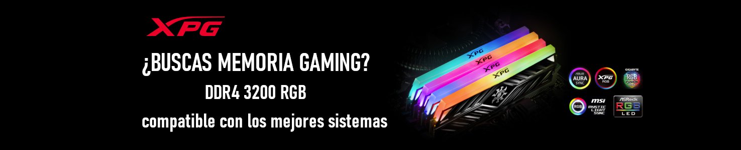 La mejor memoria Gaming DDR4 ARGB XPG